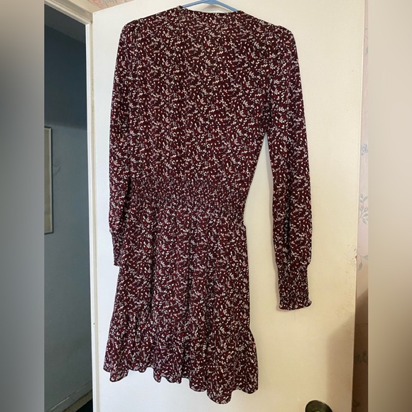 Michael Kors purple and light coloured pattern dress - Picture 4 of 5